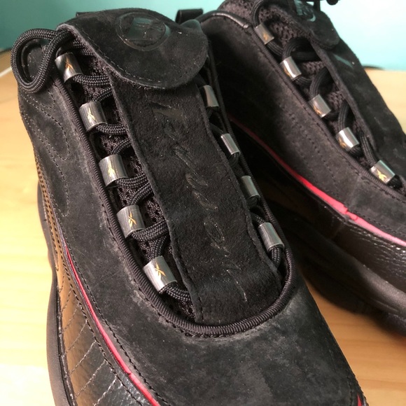 Men’s Reebok Iverson Legacy Black Red Gold size 7 - Picture 3 of 7